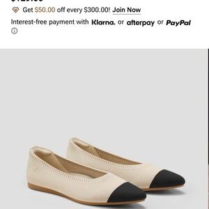 Elegant Two-Tone Flats